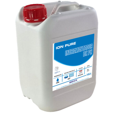 Incrementador de pH Líquido Piscinas 10 L Corrige pH bajo