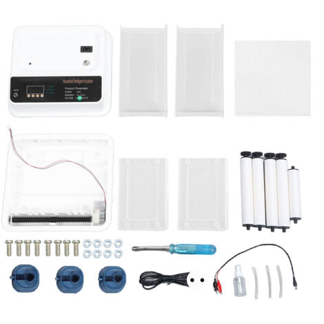 Incubateur à Œufs Automatique avec Éclairage LED et Double Alimentation - 220V EU Plug (Lot de 10)