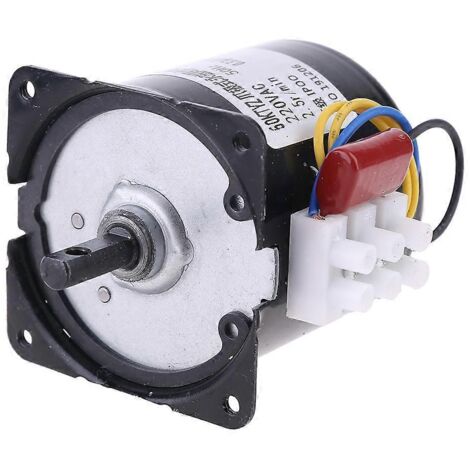 Incubateur automatique 220 V, moteur à engrenages réversible 2,5 tr/min