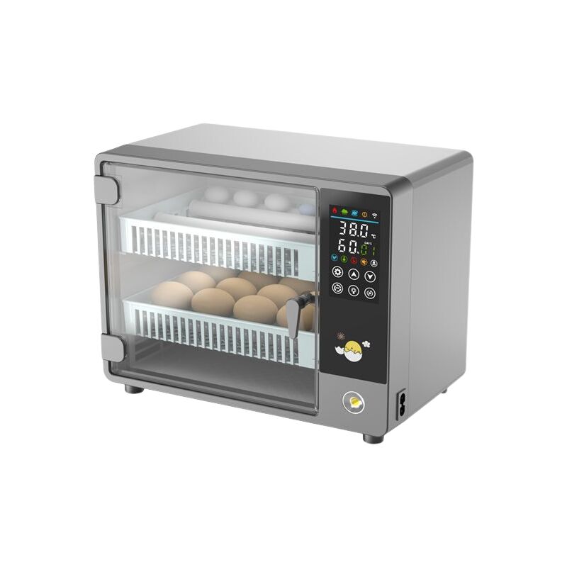 Incubateurs pour œufs à couver, incubateur d'œufs avec rotation automatique des œufs et surveillance de l'humidité, incubateur pour œufs de poule,