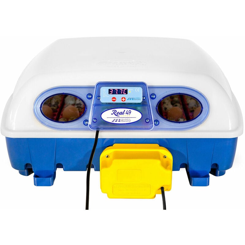 INCUBATRICE PROFESSIONALE ADATTA A TUTTE LE UOVA REAL 49 AUTOMATICA BOROTTO