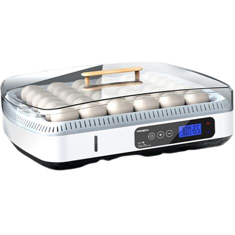 Incubatrice per uova con rotazione automatica delle uova e controllo automatico della temperatura, incubatrici per uova da cova per pollo, anatra, quaglia e oca