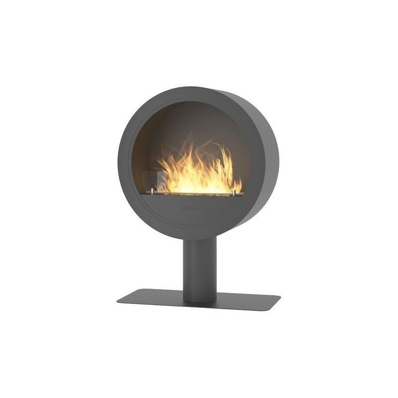 Incyrcle Stand Biocamino Da Pavimento Freestanding, Nero