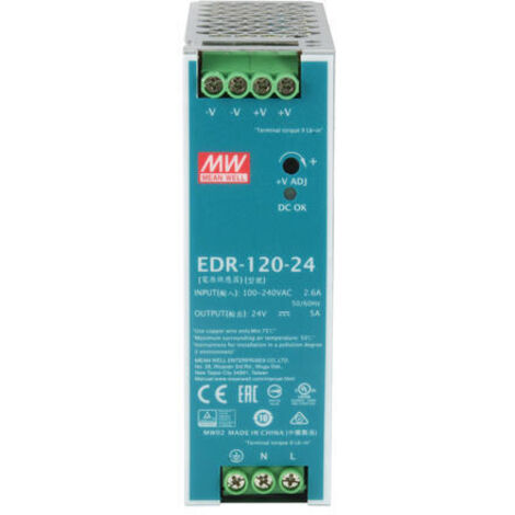 ind. Netzteil POW-2441 24VDC 120W DIN-Schiene