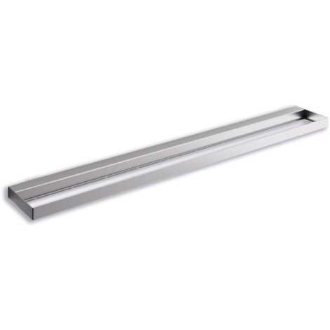 Inda - Barra multifunzione sottospecchio Indissima L.80cm acciaio