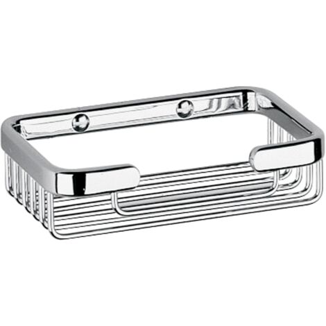 Inda - Cestino portaoggetti L.13 H.3,5 cm cromo lucido