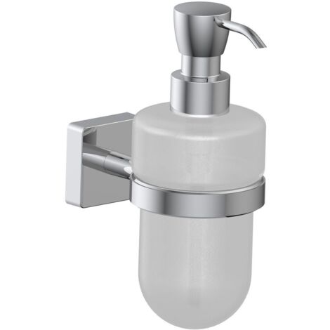 Inda - Dispenser sapone a parete Forum Quadra cromo