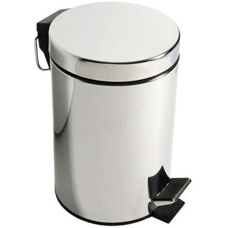 Inda Hotellerie gettacarta con coperchio e padale, finitura inox AV602AAL001