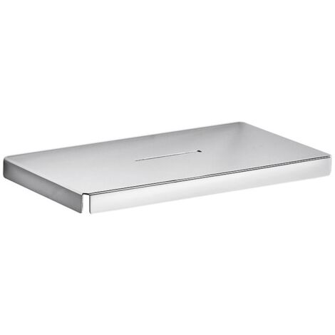 Inda - L.29 H.3 cm Panier de douche Gealuna en acier chromé