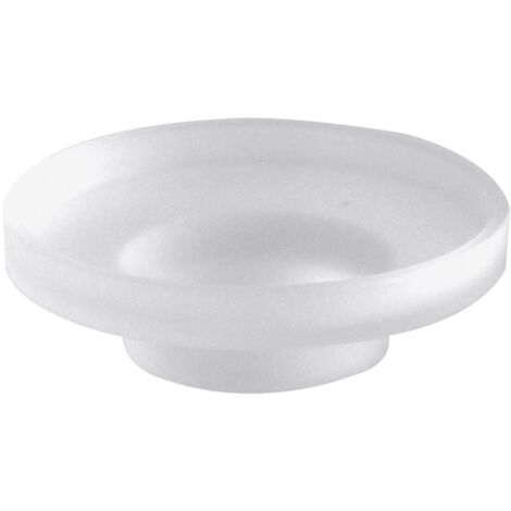 Inda - Mito Seifenschale aus satiniertem Glas