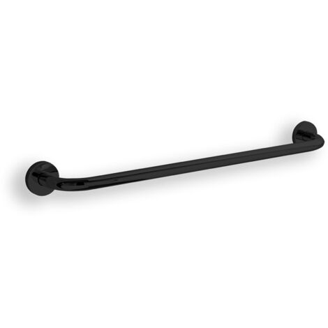 Inda - Porta asciugamani One nero opaco L.35 cm