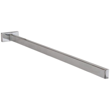 Inda - Porta asciugamani salvaspazio a bandiera L.32 cm Lea cromo