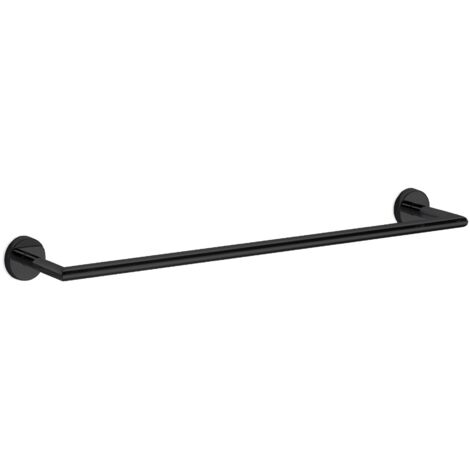 Inda - Porte-serviettes Gealuna en acier noir L.35 cm