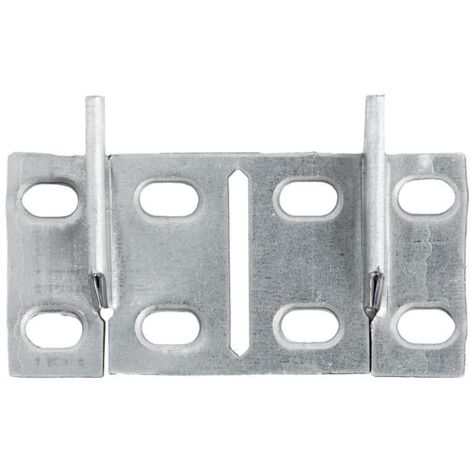 INDAUX placa doble scarpi-4. zamak. zincado - indaux , 
