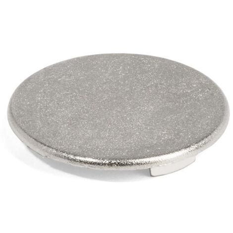 INDAUX tapa embellecedora metal ø25 niquelada , 0UNIDADES