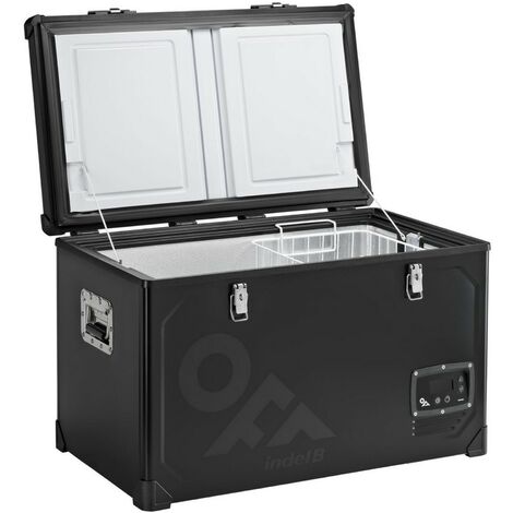 Indelb Tb74 Black Steel Nevera de 74 Litros 12Vcc 65W