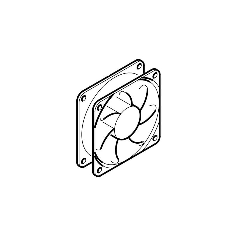 Indelb - Ventilateur 12V - Refroidissement Efficace pour Environnements Mobiles