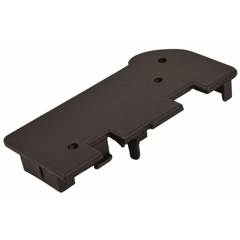 Cannon - End Cap Low Rh Black for Cookers and Ovens