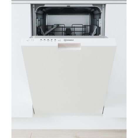 Indesit DI9E 2B10. Posizionamento dell'apparecchio: A scomparsa totale, Dimensione: Compatta (45 cm), Tipo di controllo: Pulsanti. Numero di coperti: 9 coperti, Classe emissione rumor... -  - DI9E2B10