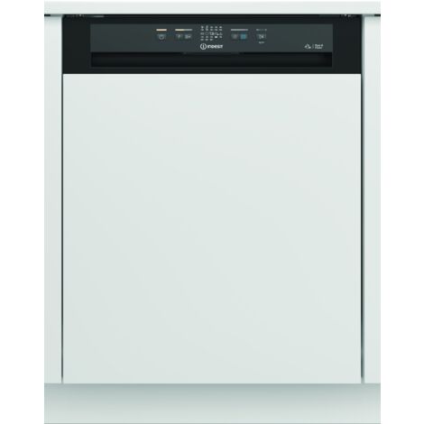 Indesit I3B L634 B. Posizionamento dell'apparecchio: A scomparsa parziale, Dimensione: Dimensione massima (60 cm), Colore pannello di controllo: Nero. Numero di coperti: 14 coperti, Clas... - I3BL634B