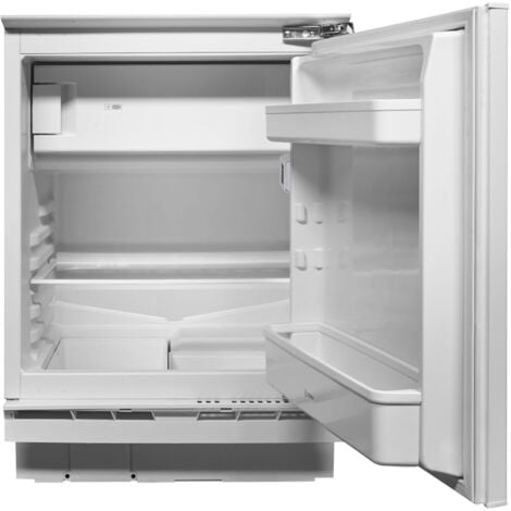 Indesit INBUF031. Posizionamento dell'apparecchio: Da incasso, Colore del prodotto: Grigio, Cerniera porta: Destra. Capacità netta totale: 126 L, Classe climatica: N-T, Classe emissione rumore: C. ...