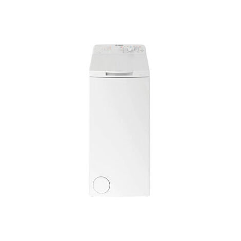Indesit – Lave-linge top 6 kg – Classe énergétique C – Vitesse d'essorage 1000 tr/min – Charge par le dessus – BTWL60400EUN