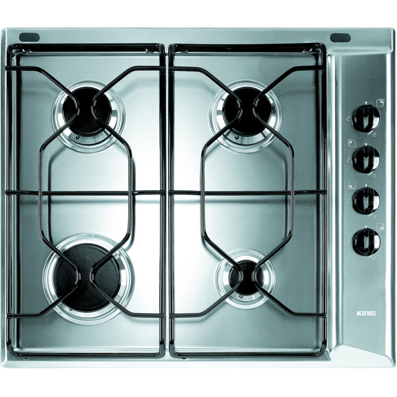 Indesit PAA642IX/IWE1 plaque de cuisson acier inoxydable Indesit PAA642IX/IWE1 plaque de cuisson acier inoxydable
