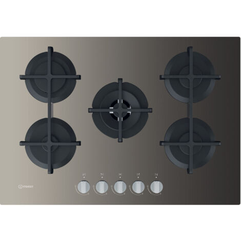 Indesit Piano cottura a gas ING 72T/TD - ING 72T/TD. Colore del prodotto: Marrone, Posizionamento dell'apparecchio: Da incasso, Dimensione della larghezza del piano cottura: 73 cm. T... - 869991590340