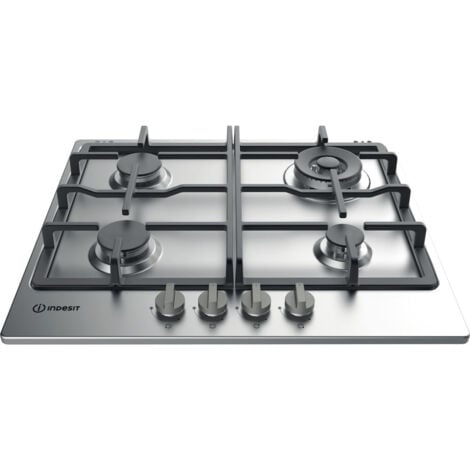Indesit Piano cottura a gas THP 641 W/IX/I - THP 641 W/IX/I. Colore del prodotto: Acciaio inox, Posizionamento dell'apparecchio: Da incasso, Dimensione della larghezza del piano cottur... - THP641WIXI