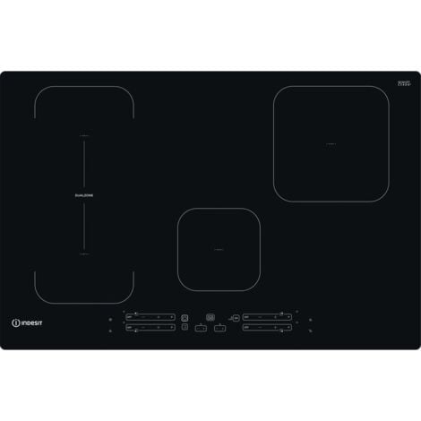 Indesit Piano cottura a induzione IB 21B77 NE - IB 21B77 NE. Colore del prodotto: Nero, Posizionamento dell'apparecchio: Da incasso, Dimensione della larghezza del piano cottura: 77 ... - 869991592370