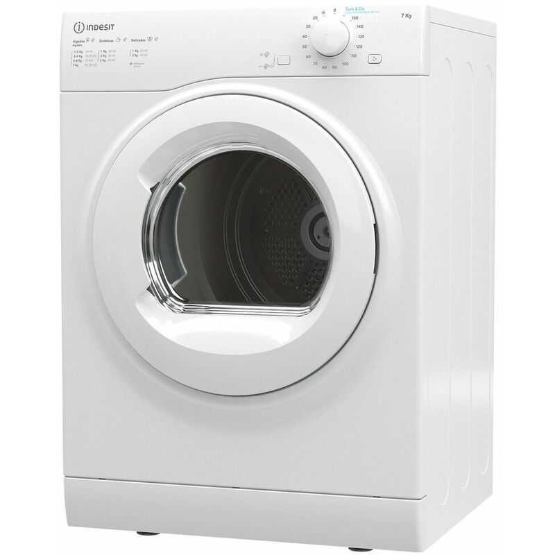 

Secadora de condensación I1D70WEE 7 kg Blanco - Indesit