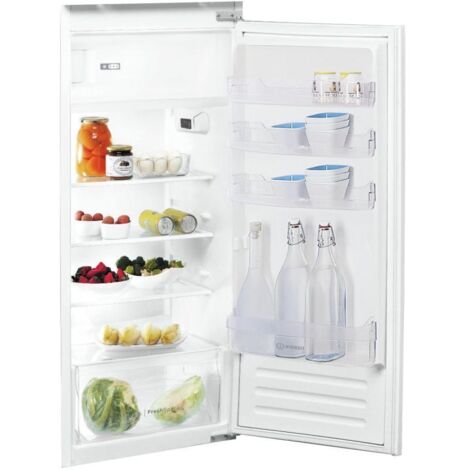Indesit SZ 12 A2D/I 2 frigo combine Intégré 189 L E Acier inoxydable