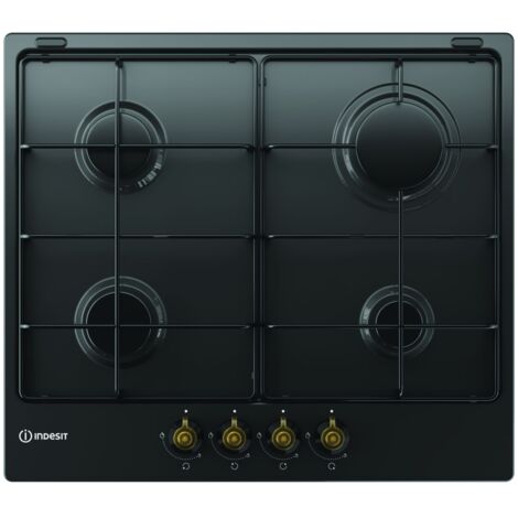 Indesit TH 642 /I (AN). Colore del prodotto: Antracite, Posizionamento dell'apparecchio: Da incasso, Dimensione della larghezza del piano cottura: 58 cm. Tipo di controllo: Manopola, Pos... - TH642IAN