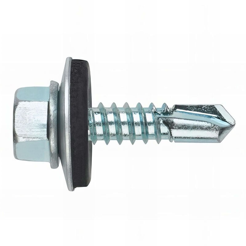 750 vis autoperceuse th à collerette estampée epdm 6,3 x 25 mm acier zingué pour toiture - ABE166325CP Index