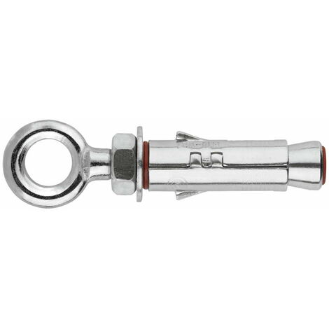 Index – Cheville anti-rotation M8 x 55 pour béton armé – Zingué Ø14 mm – Boîte de 50 pièces pour charges lourdes – Installation chapiteaux et affichages