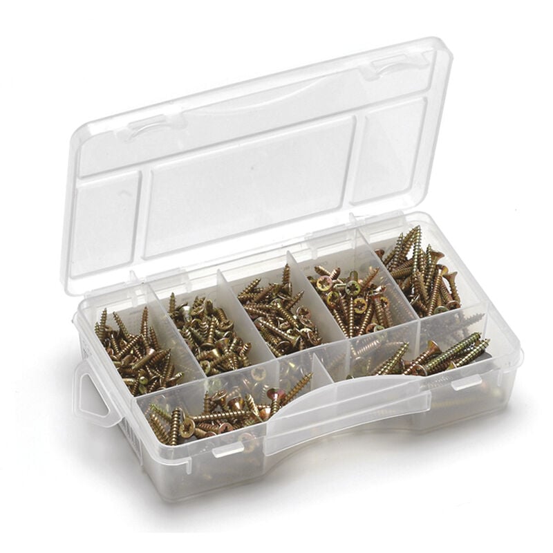 Index - Coffret professionnel vis à bois et pointes 1742pcs - Grand