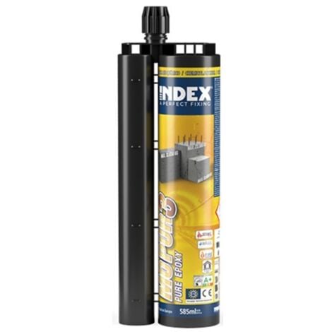 INDEX RESINA MORTERO MOPUR3 EPOXY PURO 3:1 H@ ETE Opt.1 385 ML