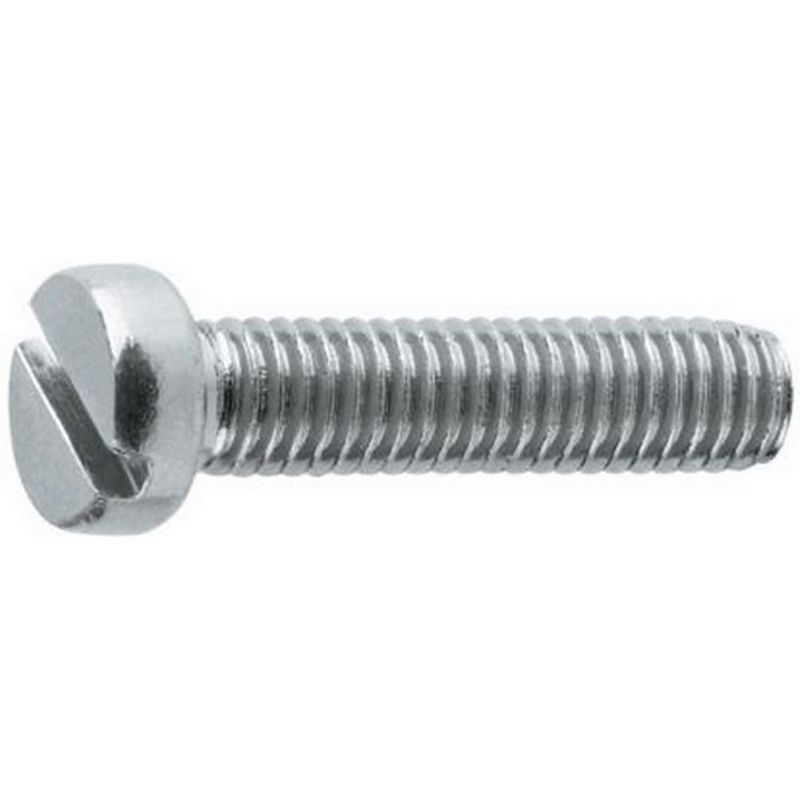 

T0840410Z - Tornillo rosca metrica DIN-84 cabeza cilindrica ranurado zincado M4 x 10 - Index