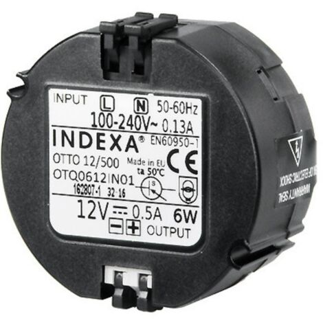 Indexa Unterputz-Netzgerät 12V DC, 1,5A