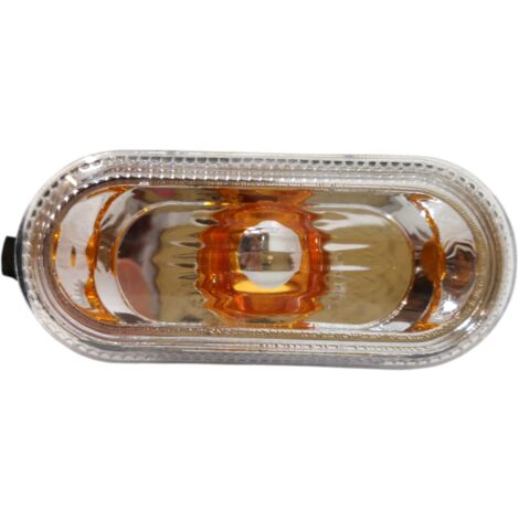 Indicador de luz intermitente lateral de color naranja para VW Seat desde 1995 hasta 2016.