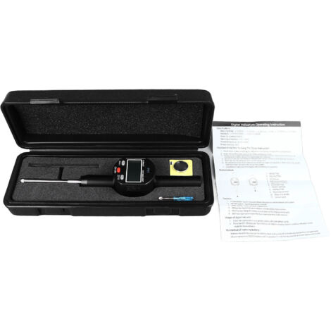 Indicateur à cadran numérique, résolution 0.001mm 0,00005 pouces, plage 0 à 50mm, jauge de Test en alliage d'aluminium étanche IP65