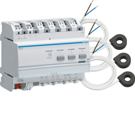 Indicateur conso KNX, 3 tores (TE332)