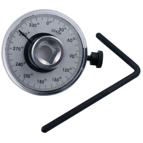 Indicateur d'angle pour clé dynamométrique 1/2 pouce 0-360