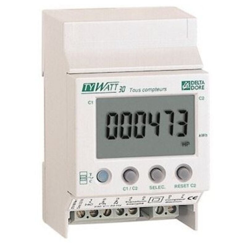Indicateur de consommation tywatt 30 Delta Dore Energie