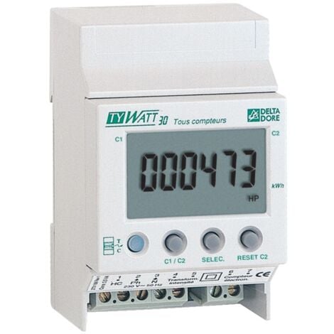 Indicateur de consommation TYWATT 30 - Delta Dore Energie