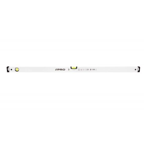 INDICATEUR DE NIVEAU BLANC HORIZONTAL ET VERTICAL PENTE 2% 150 CM - 100-AB-150