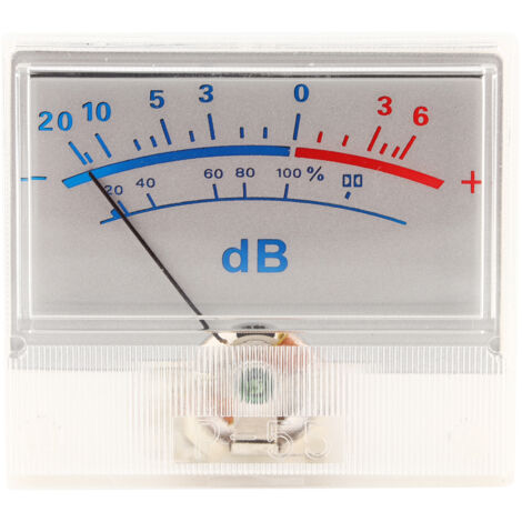 Indicateur de Niveau Haute Précision P-55-8688 pour Amplificateur +6dB avec Aiguille et Cadran