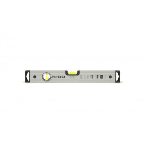 INDICATEUR DE NIVEAU, HORIZONTAL ET VERTICAL, ANODISÉ, 50CM - 110-05