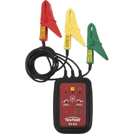 Indicateur de phase-rotation Testboy TV411, 70-600V AC