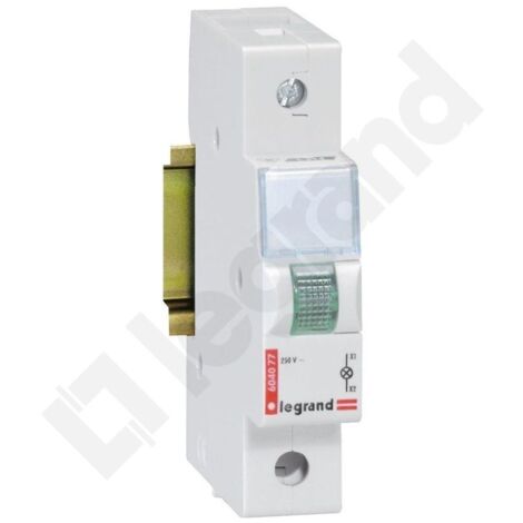 INDICATEUR LED 230 V  - UNIQUE - VERT - 1 MODULE LEGRAND 604077